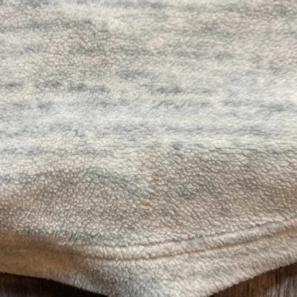 Old Navy Girls Mock Neck Tie Fleece Sweater Long-Sleeve Sweatshirt Sz 10/12 Grey